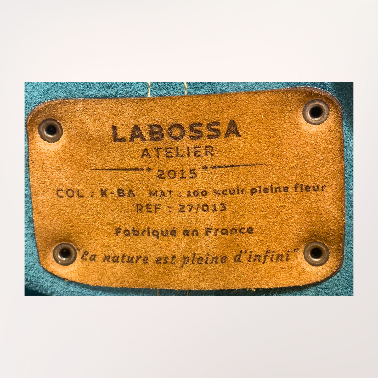 SAC CABAS PEAU DE VACHE IMPRIMÉ VERT FÔRET