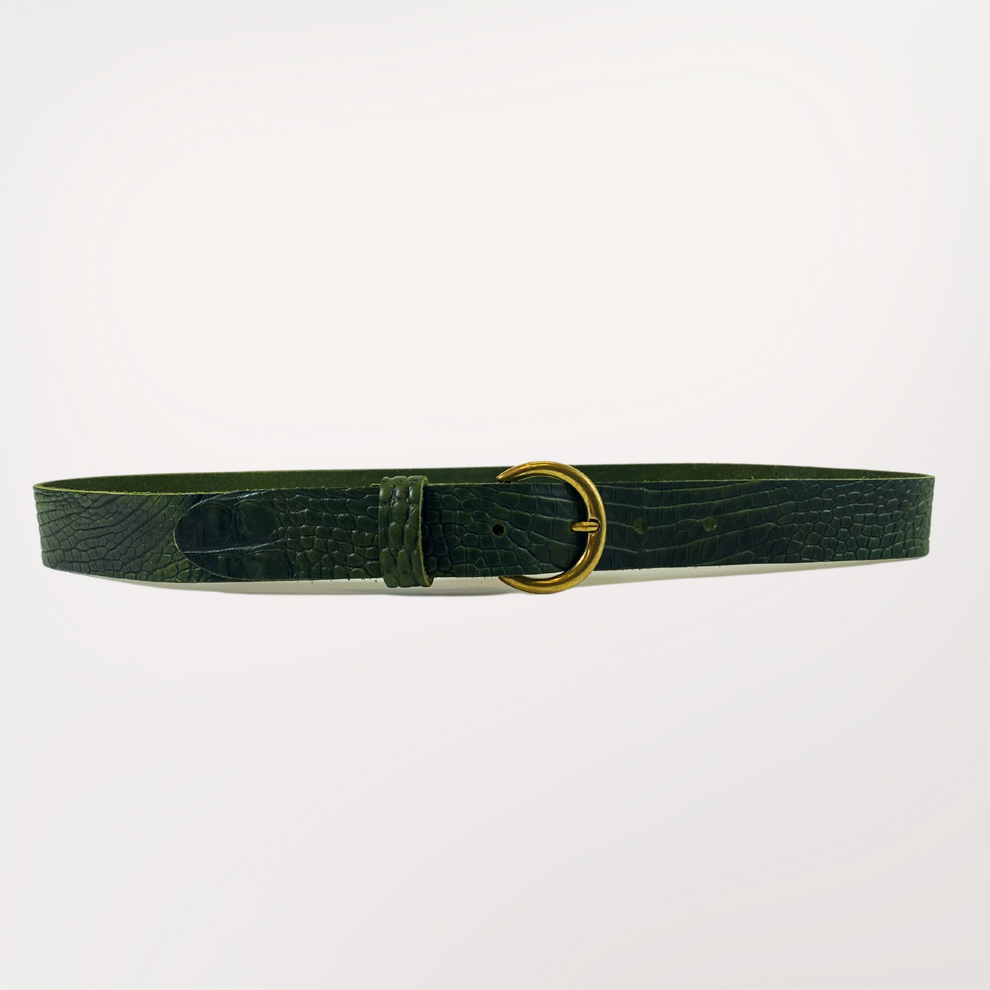 EMBOSSÉE CAIMAN VERT