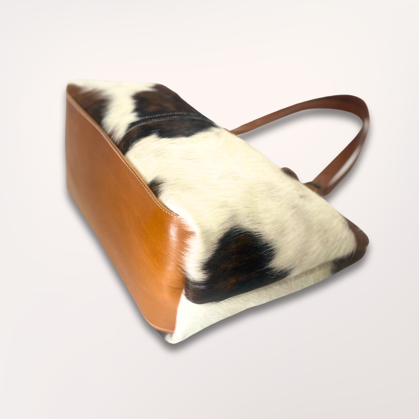 NORMANDY NATURAL COWHIDE TOTE BAG #13/065