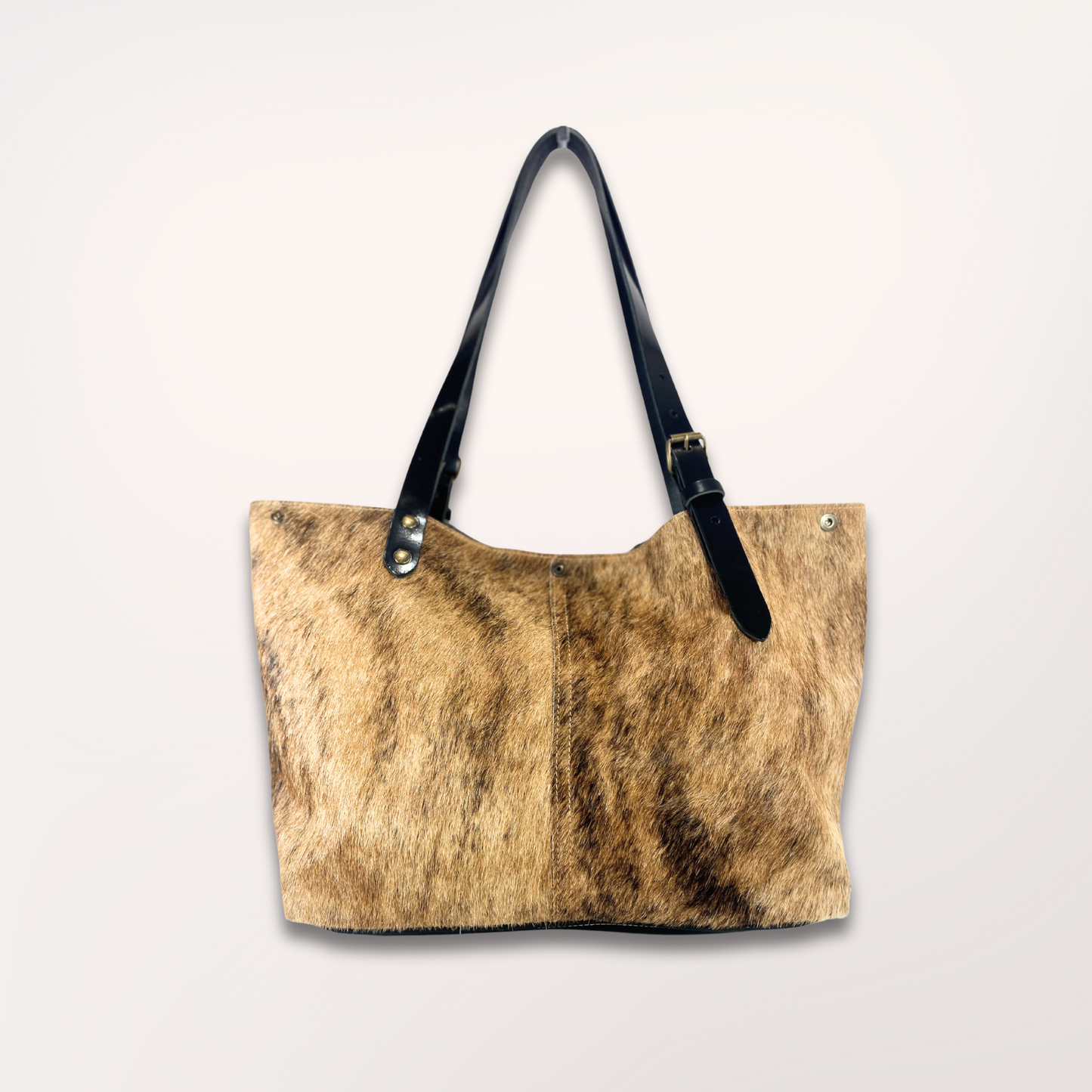 SAC CABAS PEAU DE VACHE NATURELLE SAÏNATA 2