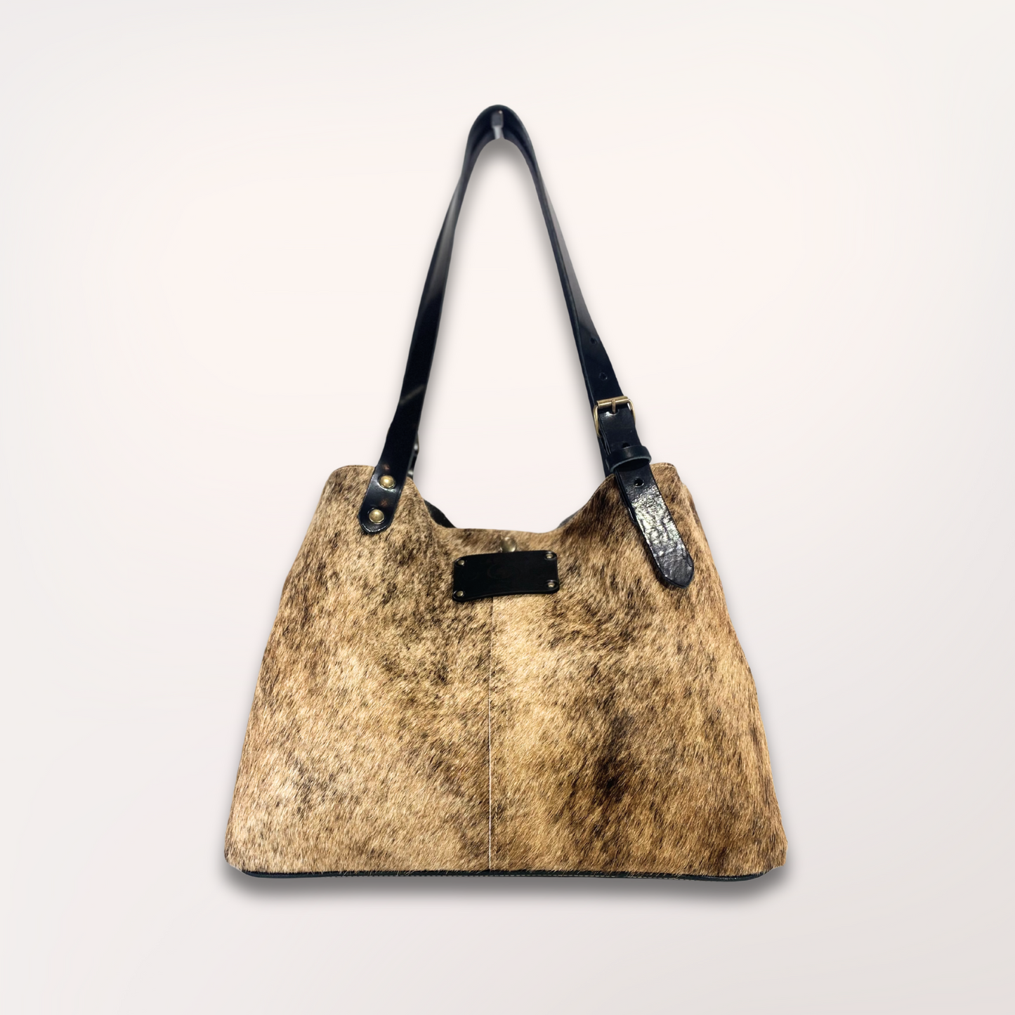 SAC CABAS PEAU DE VACHE NATURELLE SAÏNATA 2