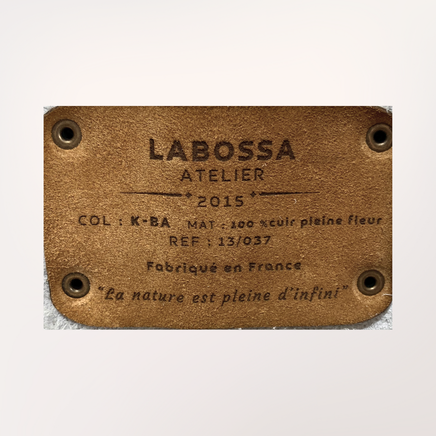 SAC CABAS PEAU DE VACHE HOLSTEIN 13/037