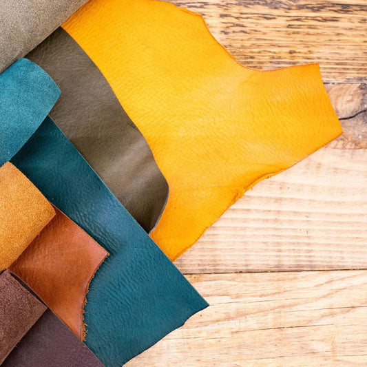 Nuancier des couleurs du cuir Minerva Badalassi Carlo — Labossa Atelier