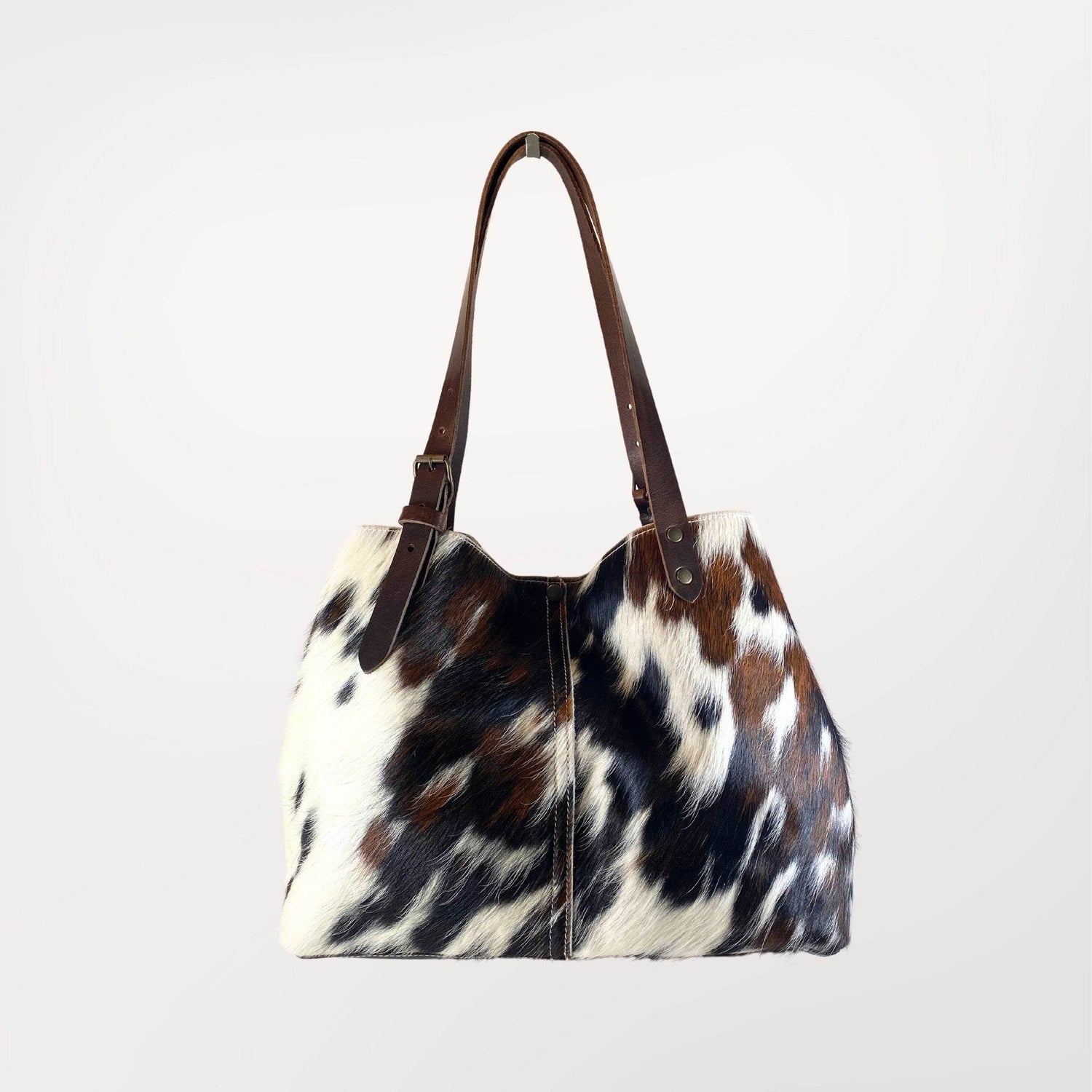 SAC CABAS PEAU DE VACHE - Labossa Atelier