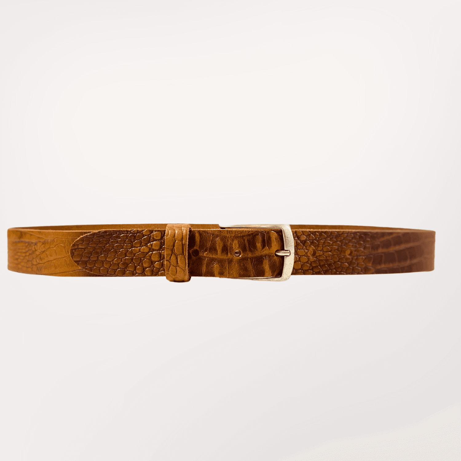 CEINTURE EMBOSSÉE CAIMAN - Labossa Atelier