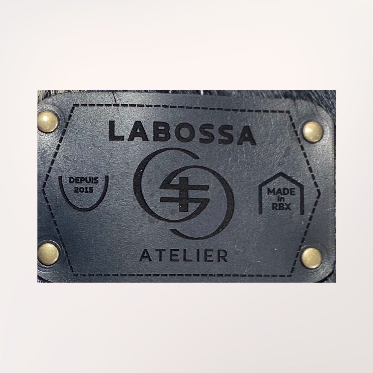 SAC CABAS PEAU DE VACHE NATURELLE HOLSTEIN #13/111