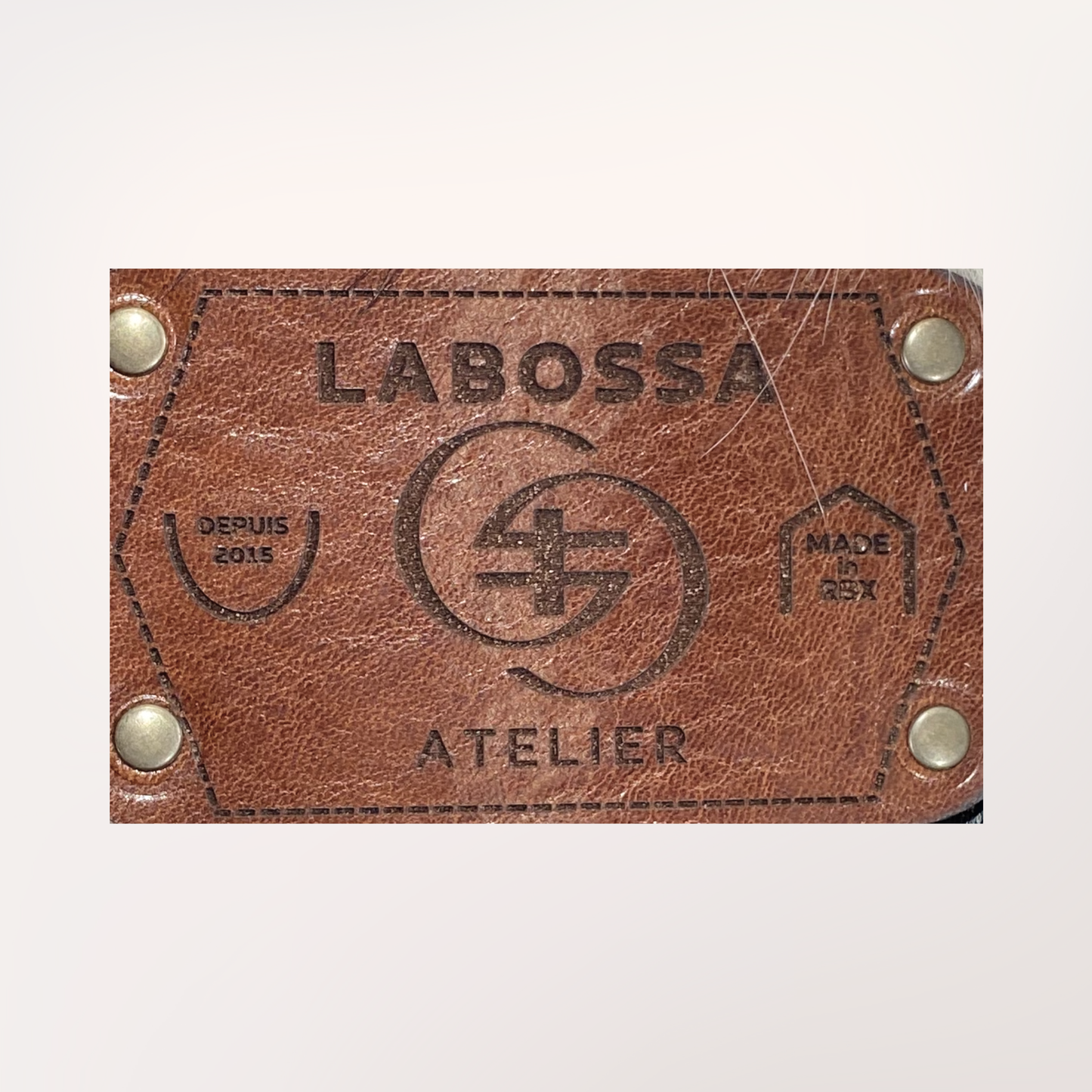 SAC CABAS PEAU DE VACHE NATURELLE NORMANDE #13/079