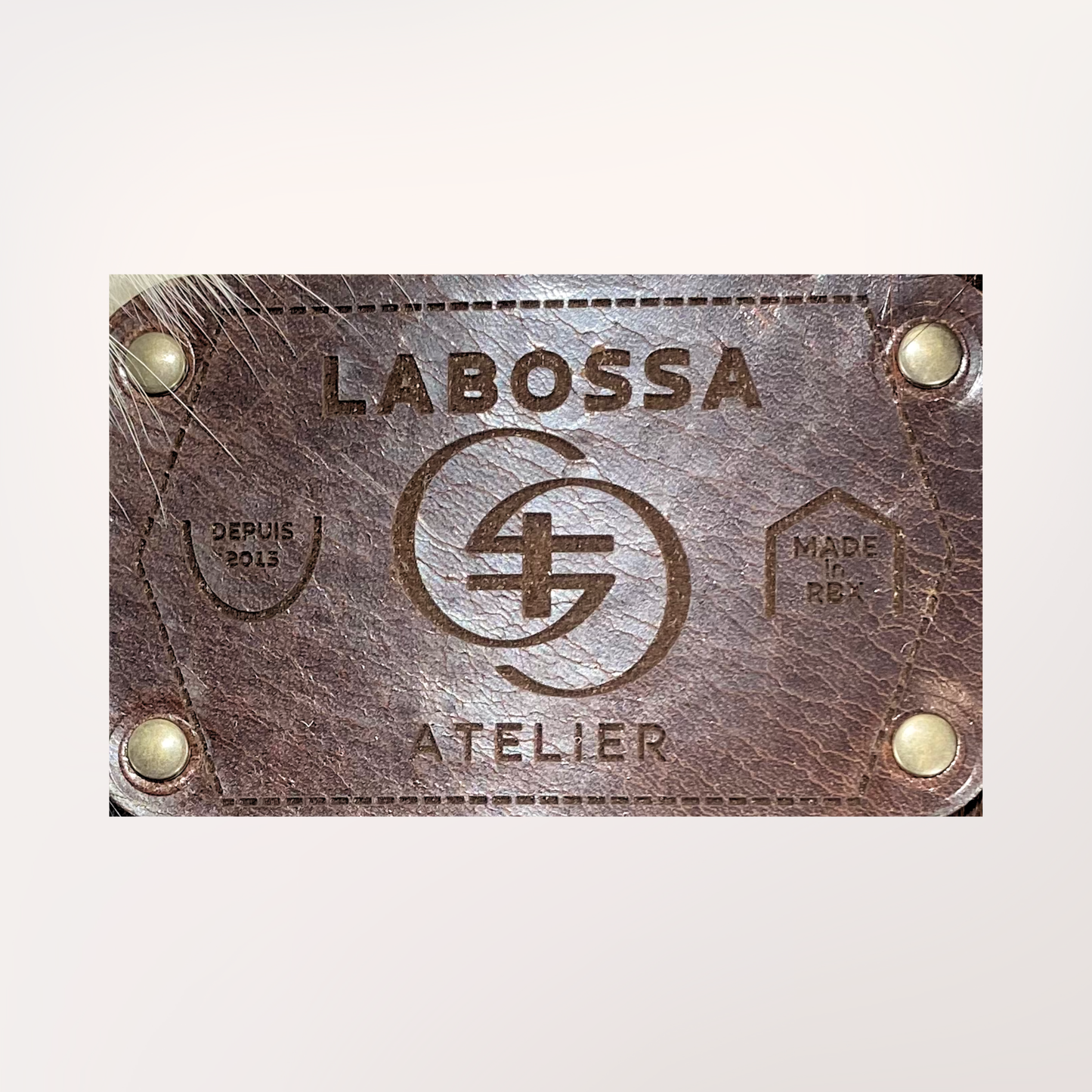 NORMANDY NATURAL COWHIDE TOTE BAG #27/057 