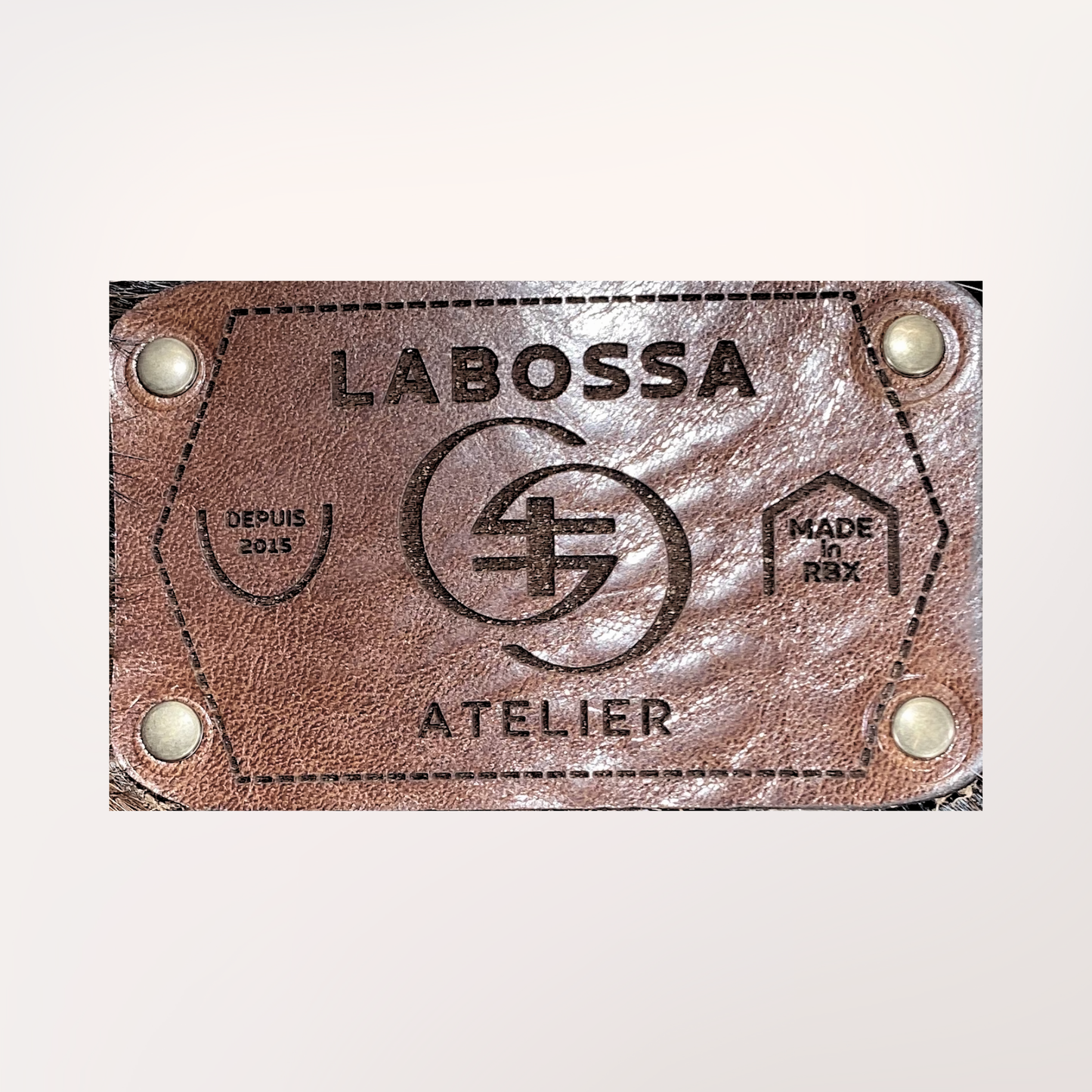 NORMANDY NATURAL COWHIDE TOTE BAG #27/057 