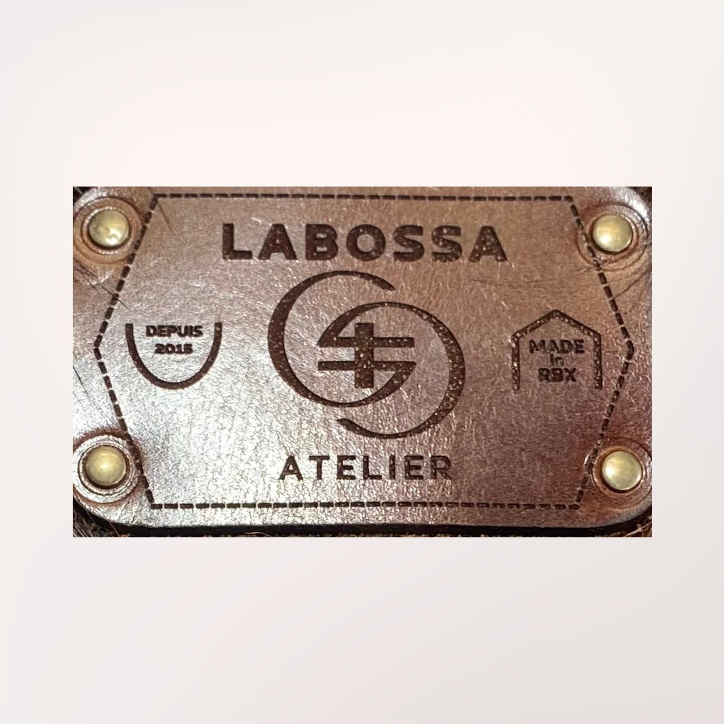 SAC CABAS PEAU DE VACHE NATURELLE NORMANDE #27/114