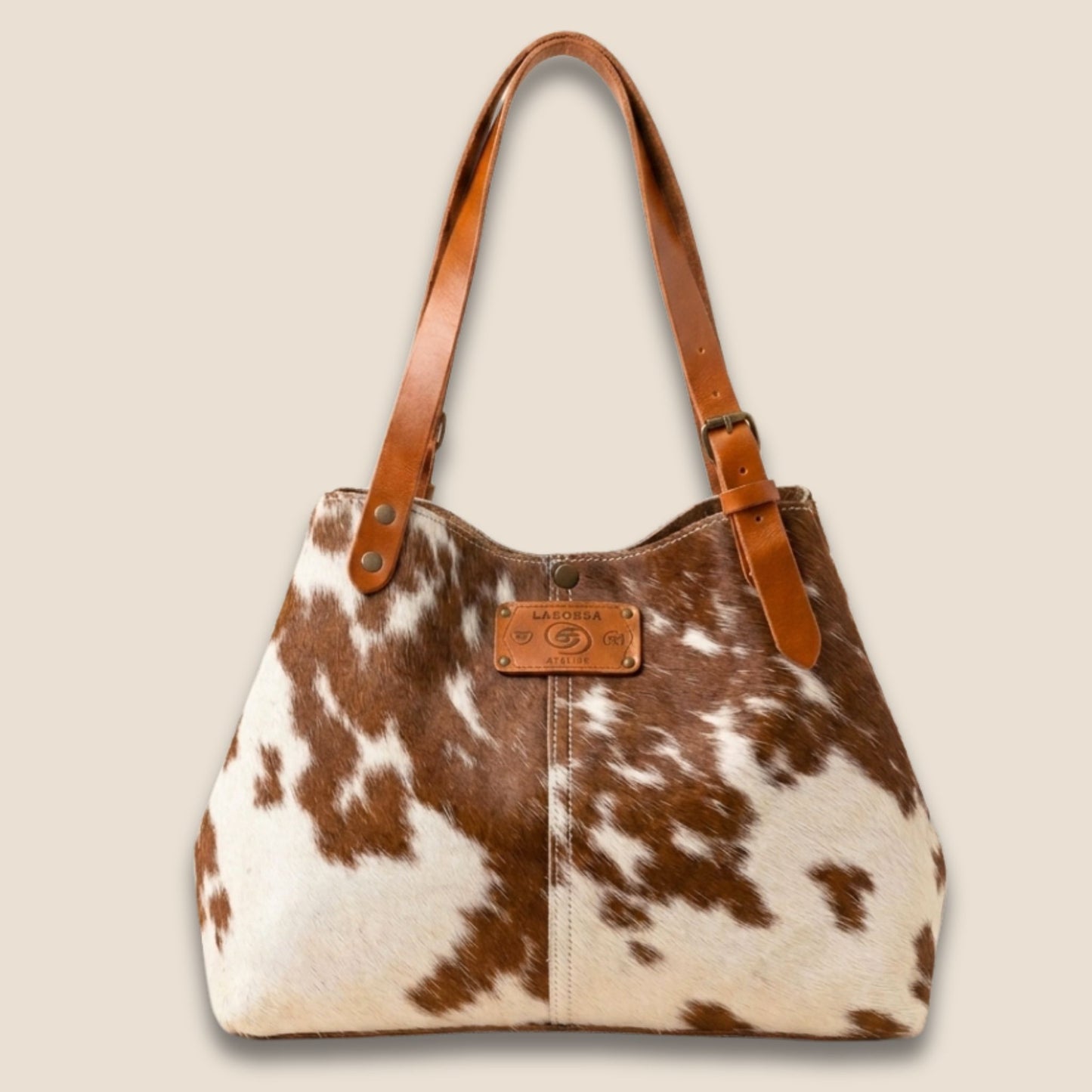 Cabas Peau de Vache Naturelle Montbéliarde – N°13/133