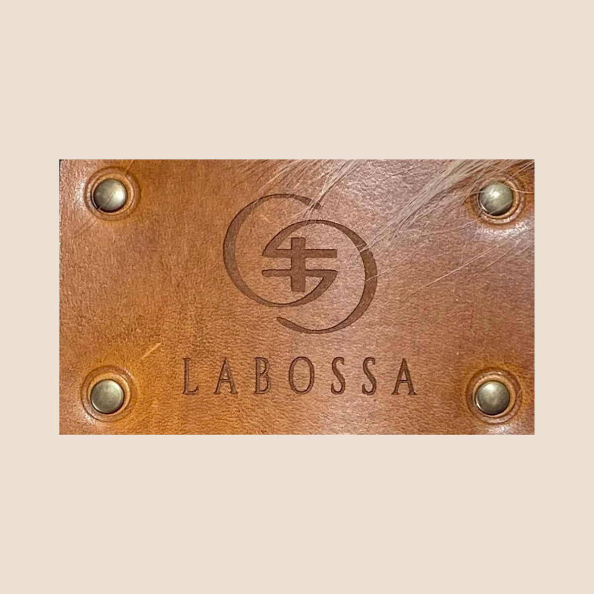 Détail du patch extérieur du cabas Montbéliarde #13/155