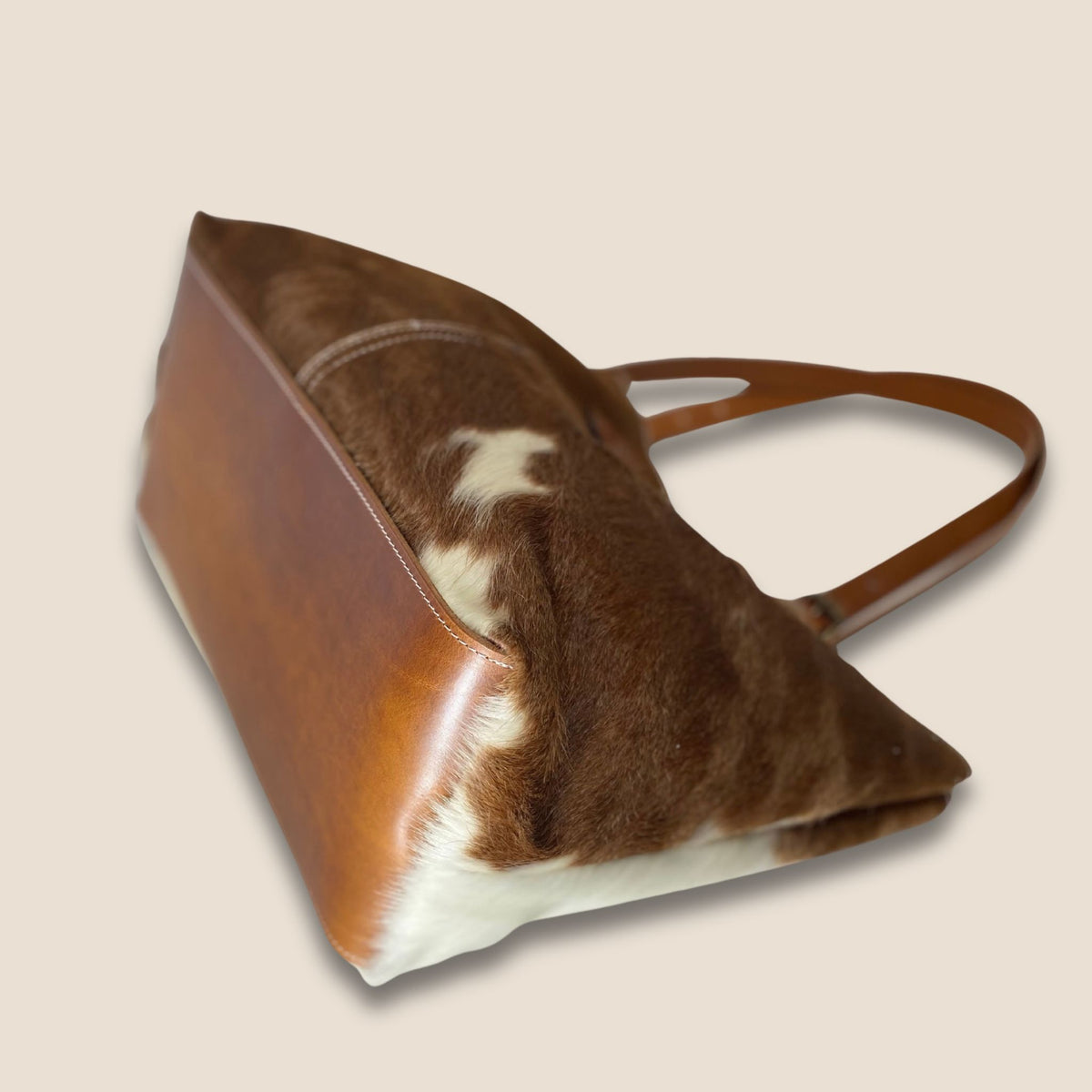Cabas peau de vache naturelle Montbéliarde #27/156