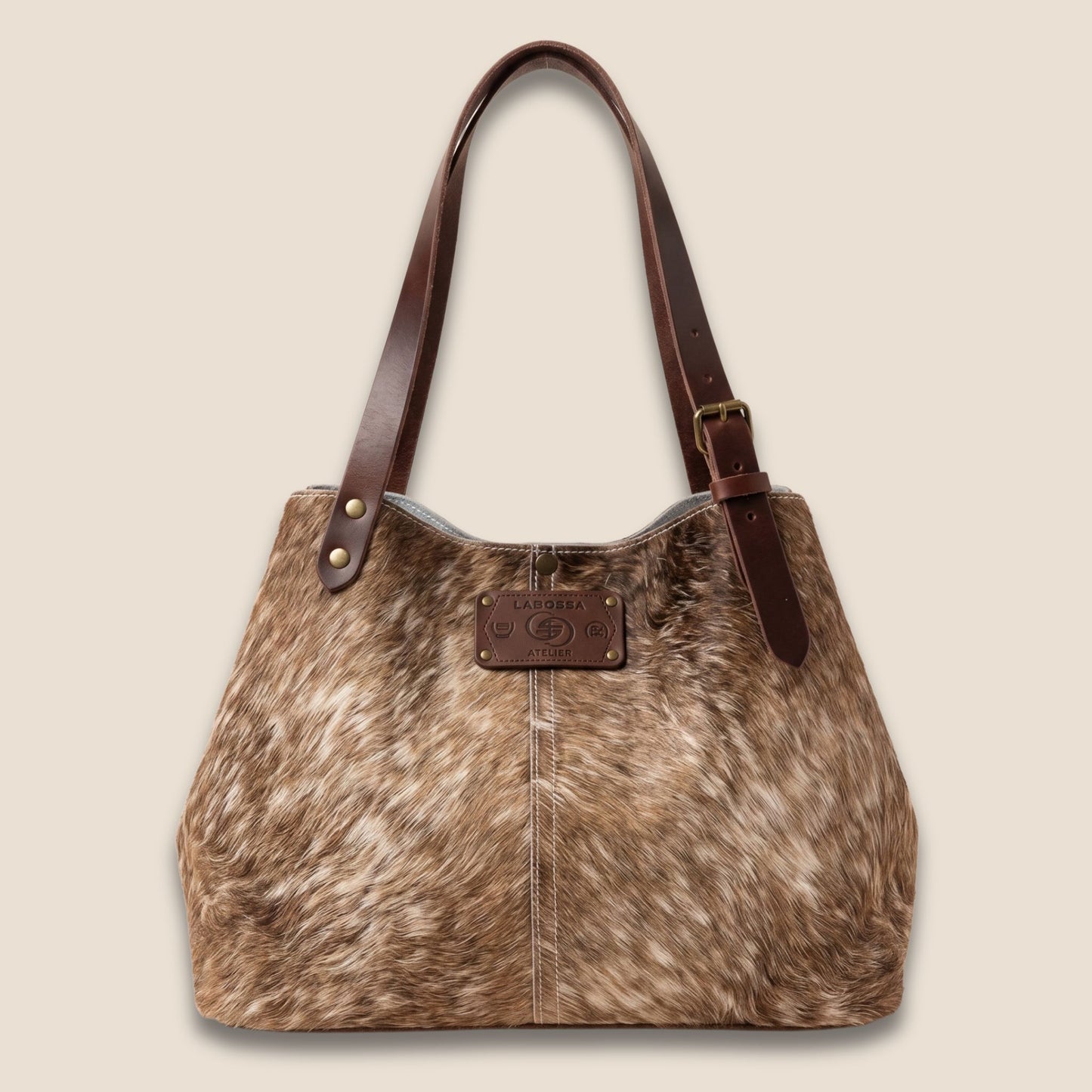 Cabas Brown Swiss N°13/123 forme réduite – vue de face