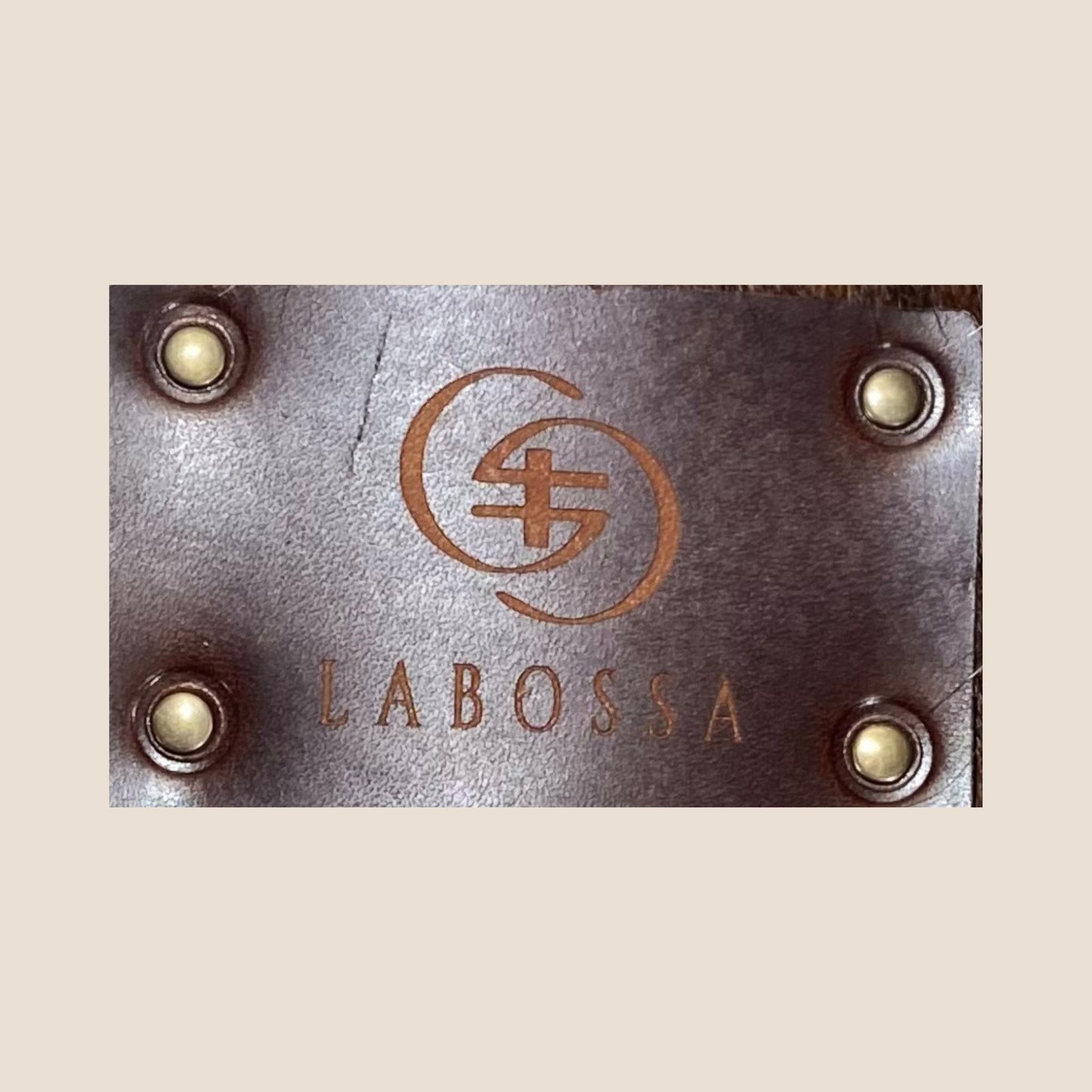 patch cuir logo labossa