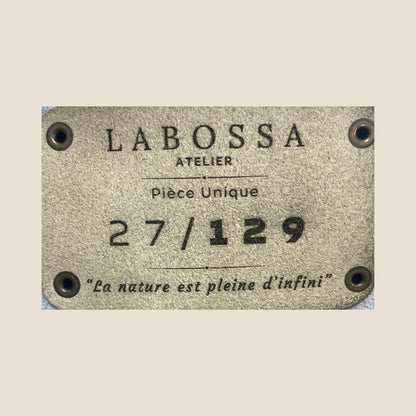 Cabas Holstein #27/129 — numérotation intérieure gravée #27/129