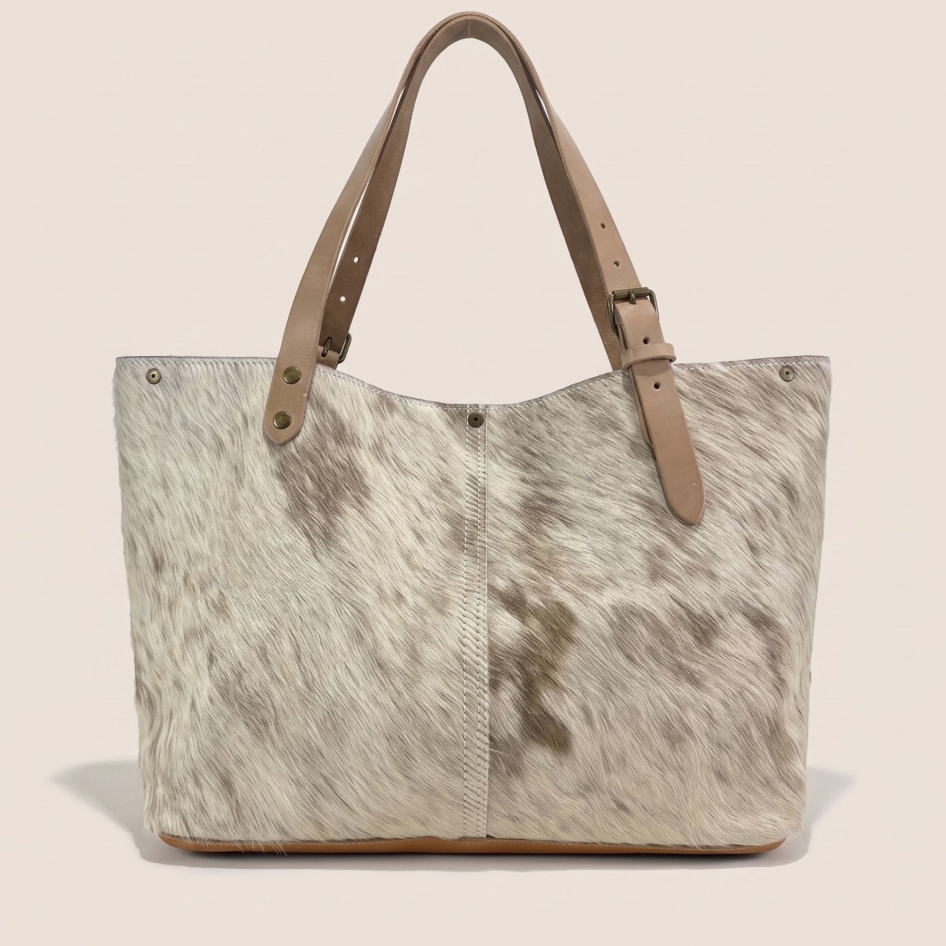 Cabas Brown Swiss beige #27/145 vu de dos