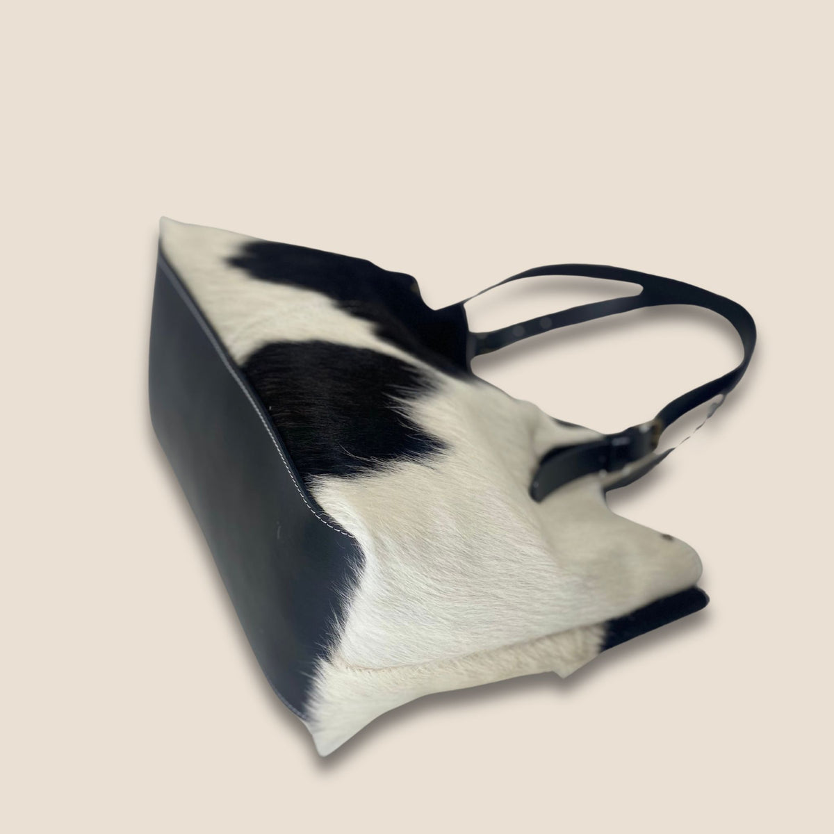 Fond en cuir noir du cabas Holstein #13/157