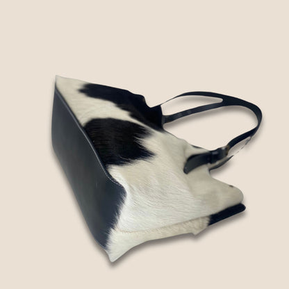 Fond en cuir noir du cabas Holstein #13/157