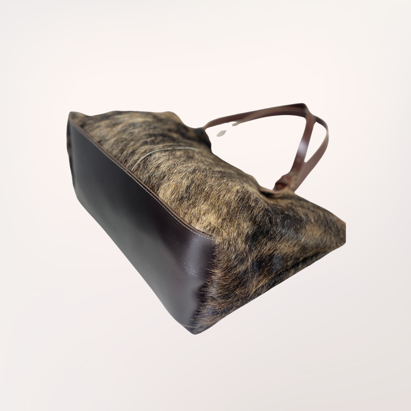 SAÏNATA NATURAL COWHIDE TOTE BAG #13/066