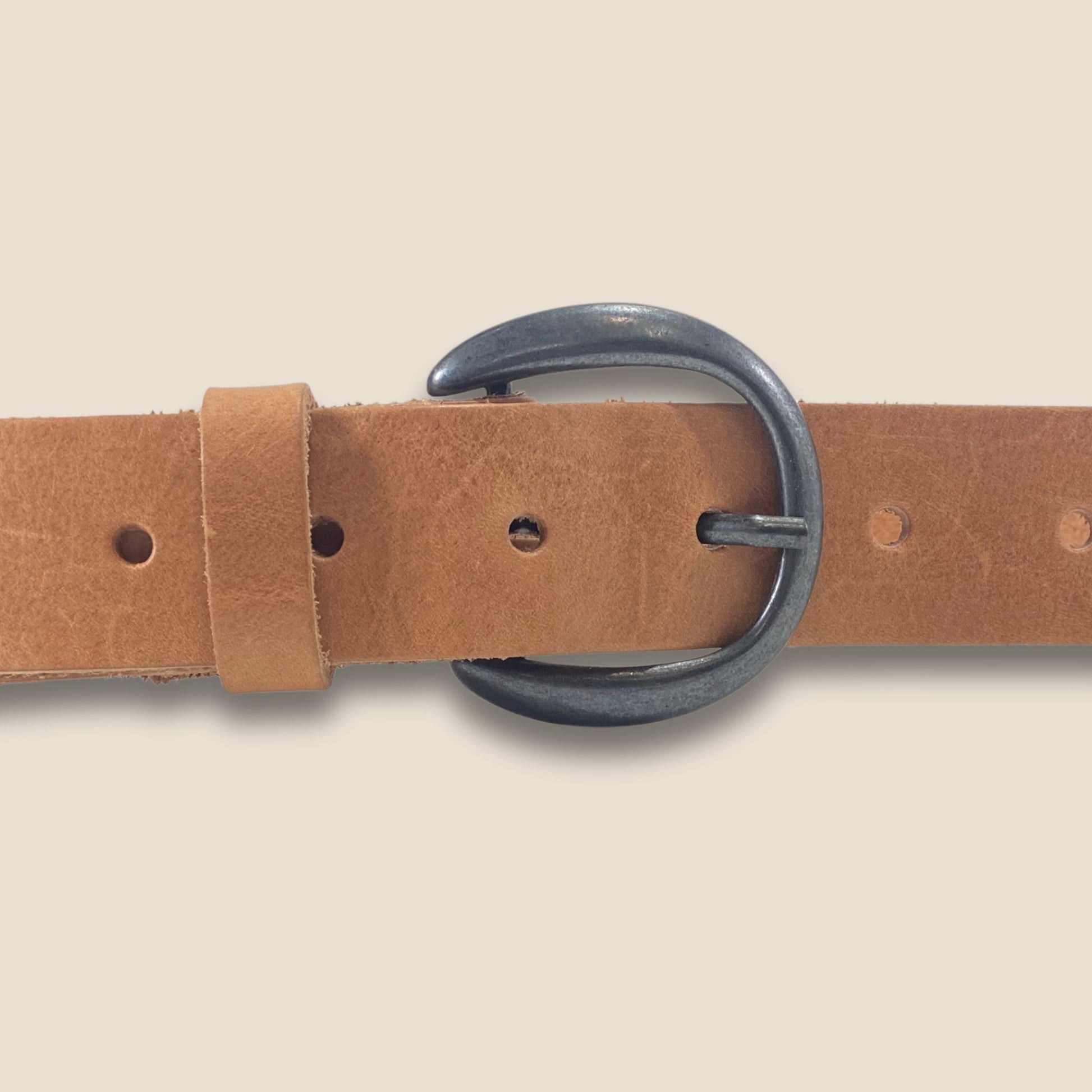 ceinture 40 mm primavera naturelle gros plan boucle