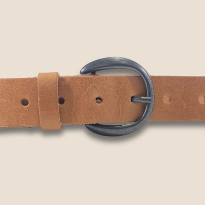 ceinture 40 mm primavera naturelle gros plan boucle