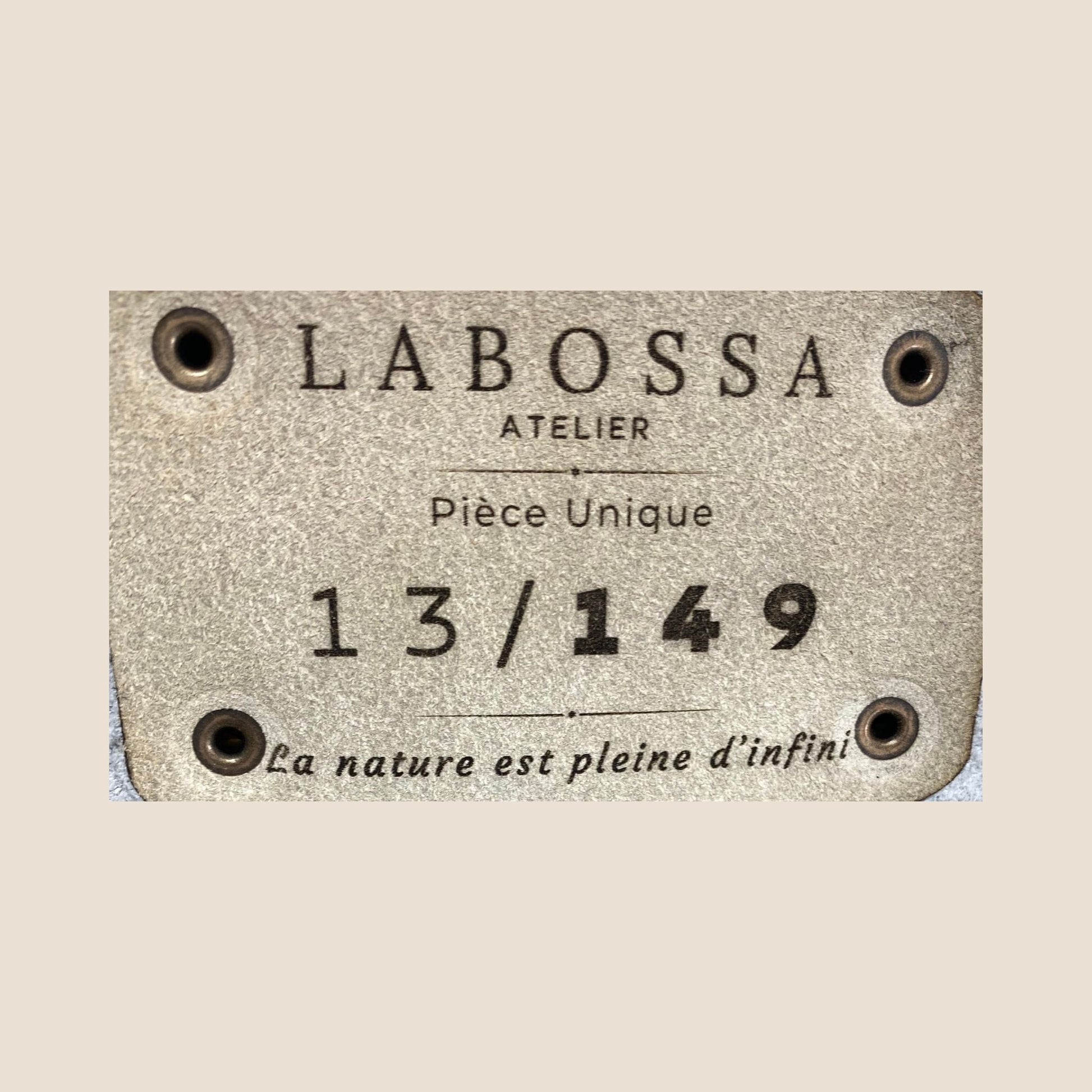 Détail du patch intérieur du cabas Salers #13/149